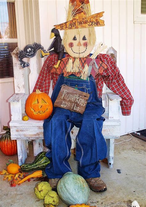 Diy Scarecrow Ideas For Fall House Of Hawthornes