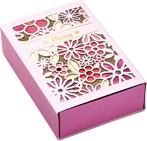 Hallmark Paper Wonder Mother S Day T Box Mom Pink Gold Glitter