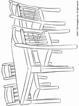 Chairs sketch template