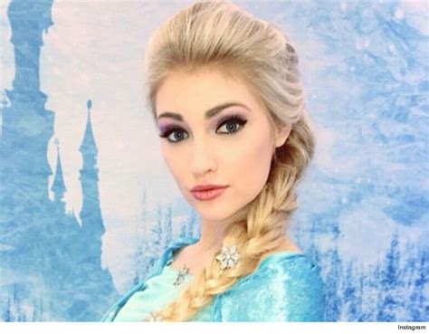 Frozen Look Alike Claims Nude Pics Are Too Fat To Be Her