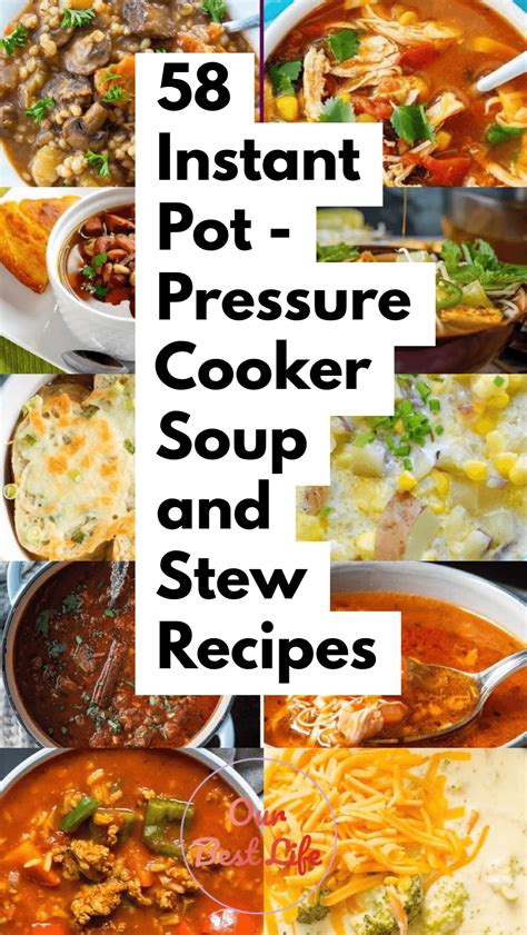 instant pot pressure cooker soup  stew recipes instant pot