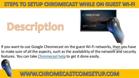 google chromecast connect  secured wifi