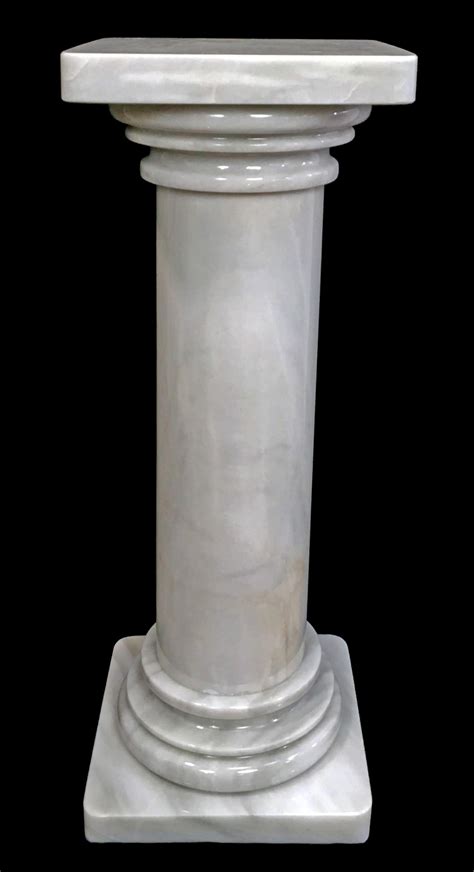 lot pc  classical marble column pedestal