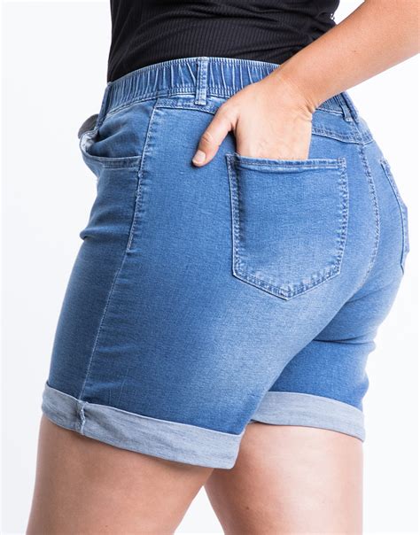 best jean shorts for plus size