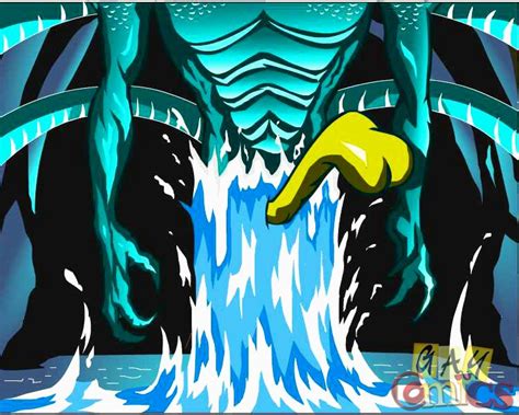 hot fee fuck with the water monster silver cartoon picture 12