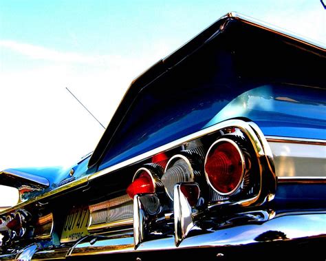 Classic Chevy Tail Fin Photograph By James Yellen