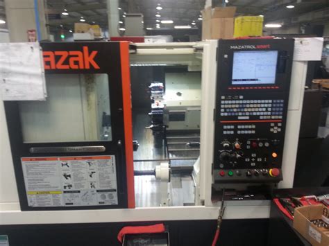 mazak quick turn smart  lathes cnc  axis   machine hub