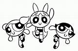 Coloring Pages Powerpuff Girls Popular sketch template