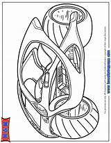 Coloring Futuristic Motorcycle Pages Printable Designlooter Library Clipart Hyundai Minecraft 05kb sketch template