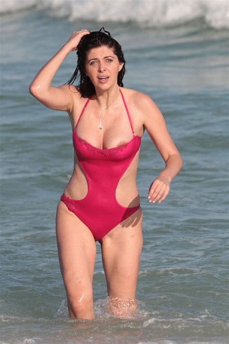 brittny gastineau nip slip at the beach in miami celebrity