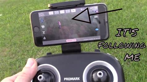 promark gps shadow drone follow  return home functions youtube
