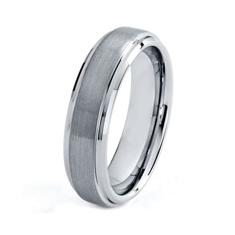 Titanium Wedding Band Men Titanium Rings Mens Wedding