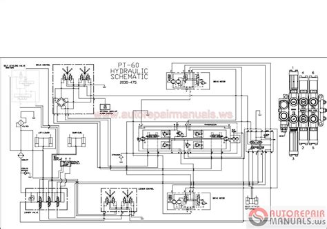 terex pt  hydraulic schematic auto repair manual forum heavy equipment forums