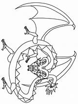 Coloring Pages Dragon Scary Scray Fantasy Dragons Line Printable Pegasus Popular Library Clipart sketch template