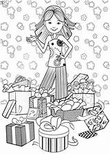 Groovy Girls Coloring Pages Kids Birthday Fun sketch template