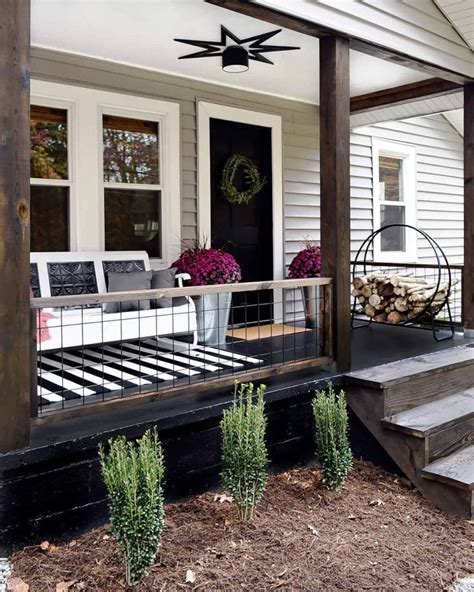 railings  porches  stylish trendy ideas