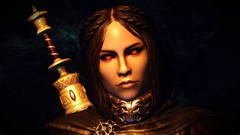 serana from skyrim she is actually what i would call a good vampire s k y r i m pinterest