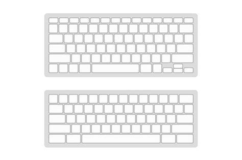 computer keyboard blank template set computer keyboard computer