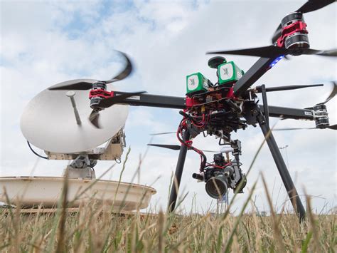 quadsat secures investment  drone platform  satellite communications industry drone