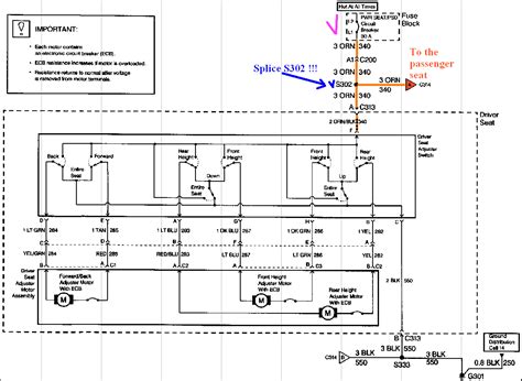 gm seat switch  wiring diagram