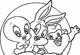 Coloring Cartoon Pages Warner Bros Kids sketch template