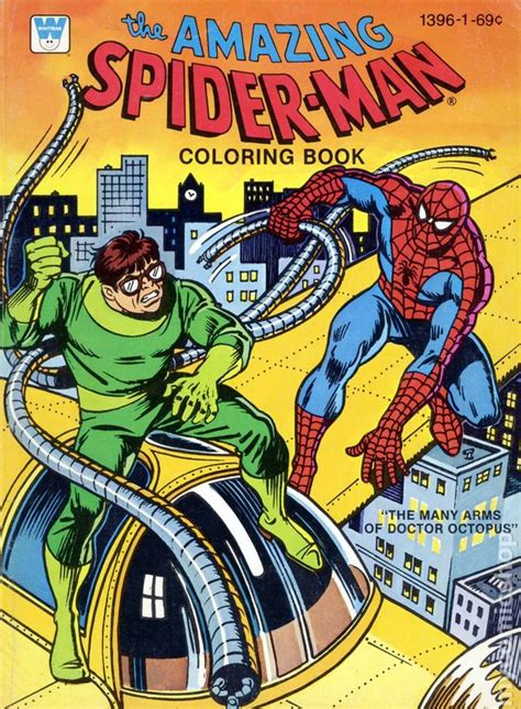 comic books  spider man coloring book
