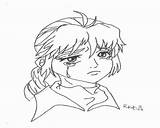 Anime Girl Crying Coloring Drawing Pages Getdrawings sketch template