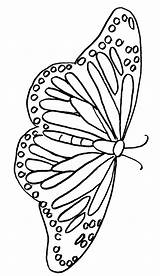 Butterfly Coloring Pages Tumbleweed Color Print Template sketch template