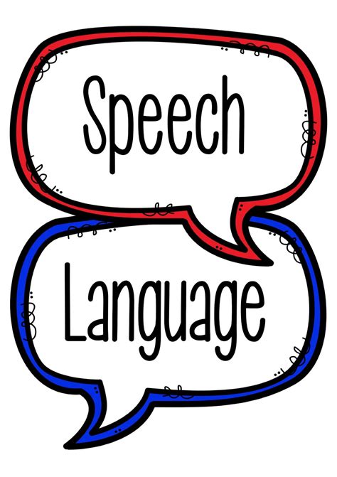 voice   speech   language pictures