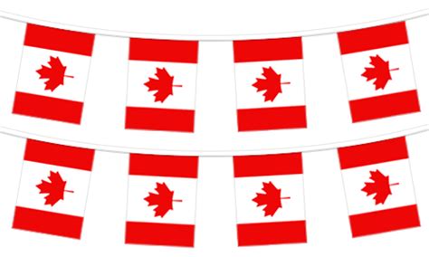 canada flag pennant string  canada national flags flags  canada