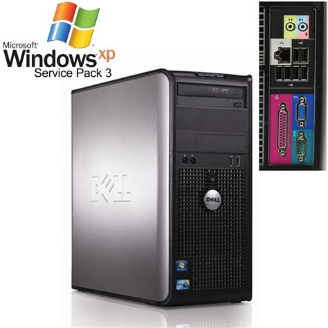 dell optiplex  windows xp desktop computer  serial  port nicks  sales services