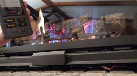 heat glo gas fireplace review youtube