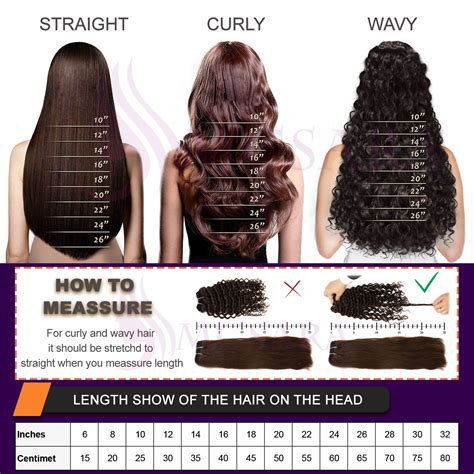 hair length chart weave of mcsara hair company ips inter press