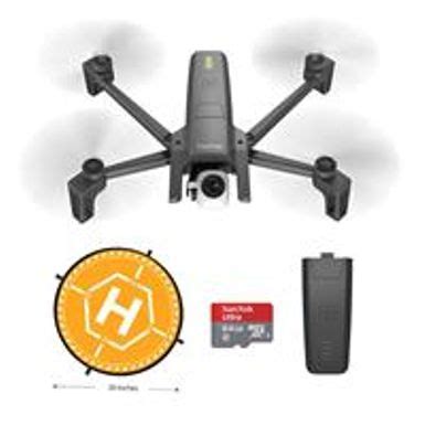 rent   parrot anafi portable drone  mp  hdr camera  skycontroller  bundle