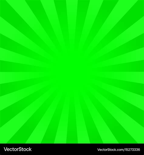 bright green rays background royalty  vector image