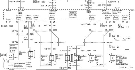 chevy colorado radio wiring diagram wiring schema