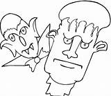 Frankenstein Coloring Pages Supercoloring Printable Categories Cartoon Color sketch template