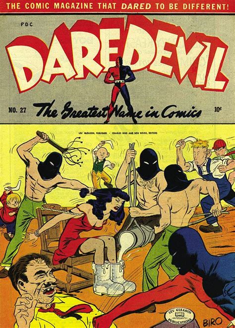 1940s daredevil comic book magazine illustration daredevil comic