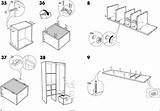 Ikea Rakke Instruction Wardrobe Assembly sketch template