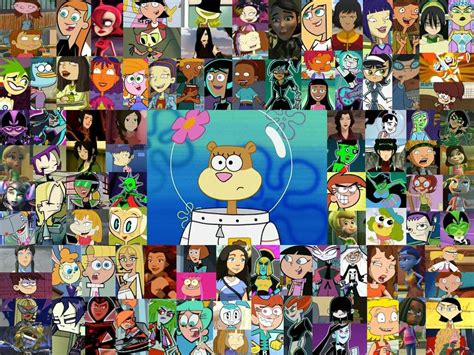 Fictional Females Nickelodeon Female Cartoon Characters