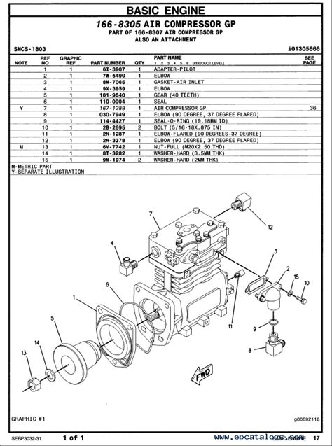 cat  engine parts diagram