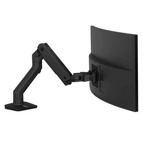 ergotron hx single ultrawide monitor arm vesa desk mount  monitors    inches