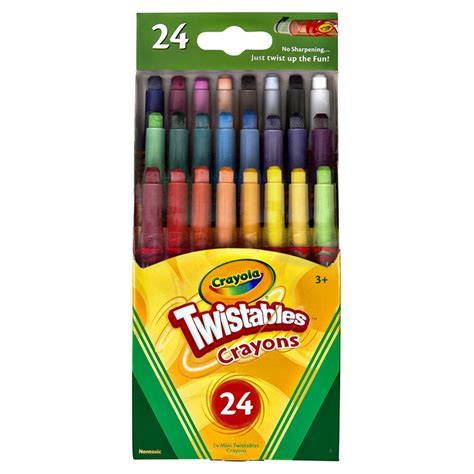 crayola twistables crayons pack   kmart