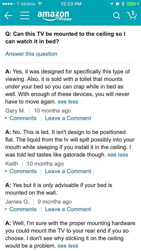 amazon product question    answers   rfunny