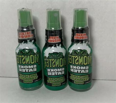 3x smoke eater flavored odor spray for smokers