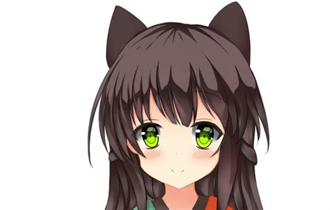 Anime Girl School Kawaii Girl Cute Anime Green Screen