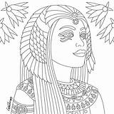 Colorfy Egyptian Egypt sketch template