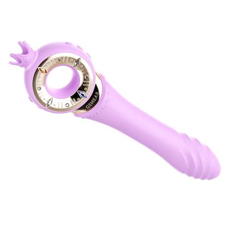 mizzzee crown g spot vibrator chargeable purple female strong rabbit vibration vagina g spot