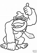 Coloring Pages Kong Diddy Donkey Printable King Getcolorings Getdrawings Color Ferngully Colorings sketch template