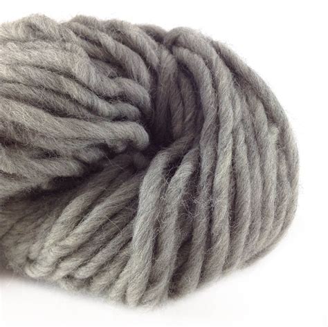 chunky yarn gray merino wool yarn super bulky  weight  etsy